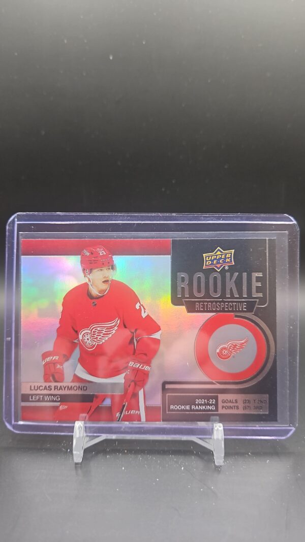 2022-23 Upper Deck Rookie Retrospective RR11 Lucas Raymond