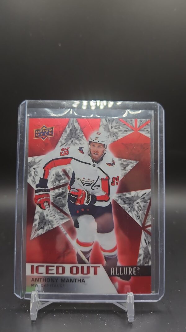 2021-22 Anthony Mantha Allure Iced Out #IO-15 Washington Capitals