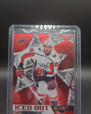 2021-22 Anthony Mantha Allure Iced Out #IO-15 Washington Capitals