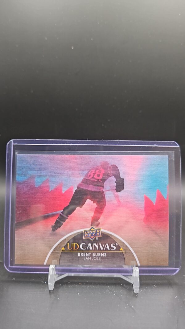 2021-22 Upper Deck UD Canvas Brent Burns San Jose Sharks #C184