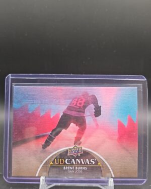 2021-22 Upper Deck UD Canvas Brent Burns San Jose Sharks #C184