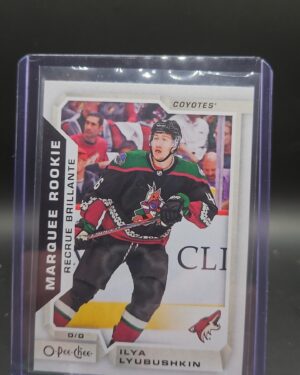 2018-19 O Pee Chee Update Marquee Rookie Ilya Lyusushkin