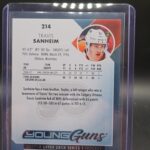 2017-18 Upper Deck Series 1 Young Guns Travis Sanheim Flyers #214 - Image 2