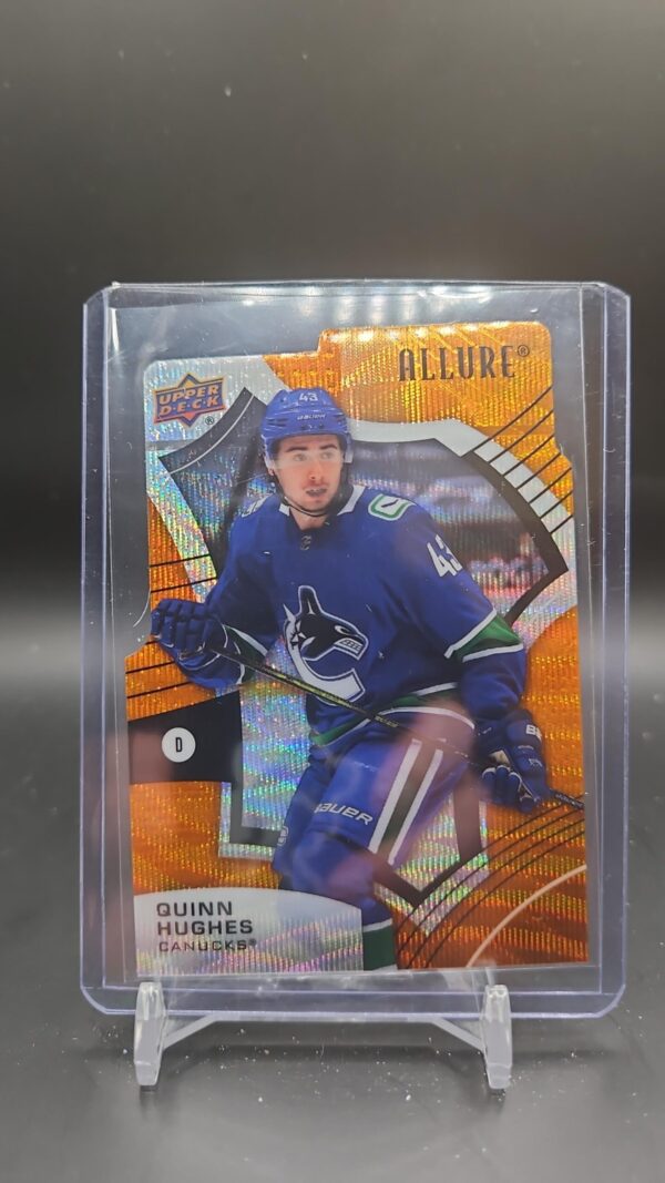 2021-22 Upper Deck Allure Orange Slice Quinn Hughes #45