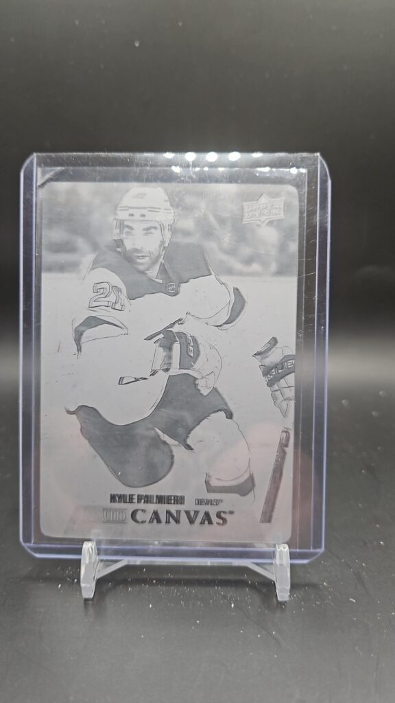2020-21 Upper Deck Black Printing Plate Retro 1/1 #C173 Kyle Palmieri New York Islanders
