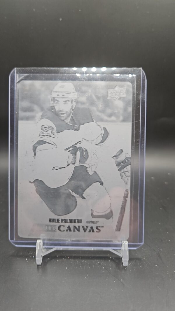 2020-21 black Printing Plate Retro Kyle Palmieri 1/1 #c173