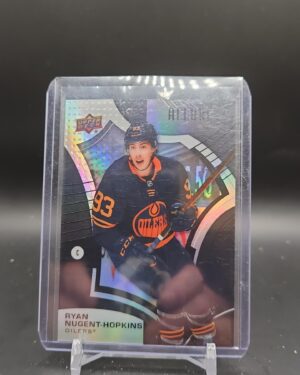 2021-22 UD Allure Base Black Rainbow #6 Ryan Nugent-Hopkins Edmonton Oilers