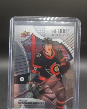 2021-22 Upper Deck Allure Rookie Jacob Bernard-Docker #128 Ottawa Senators