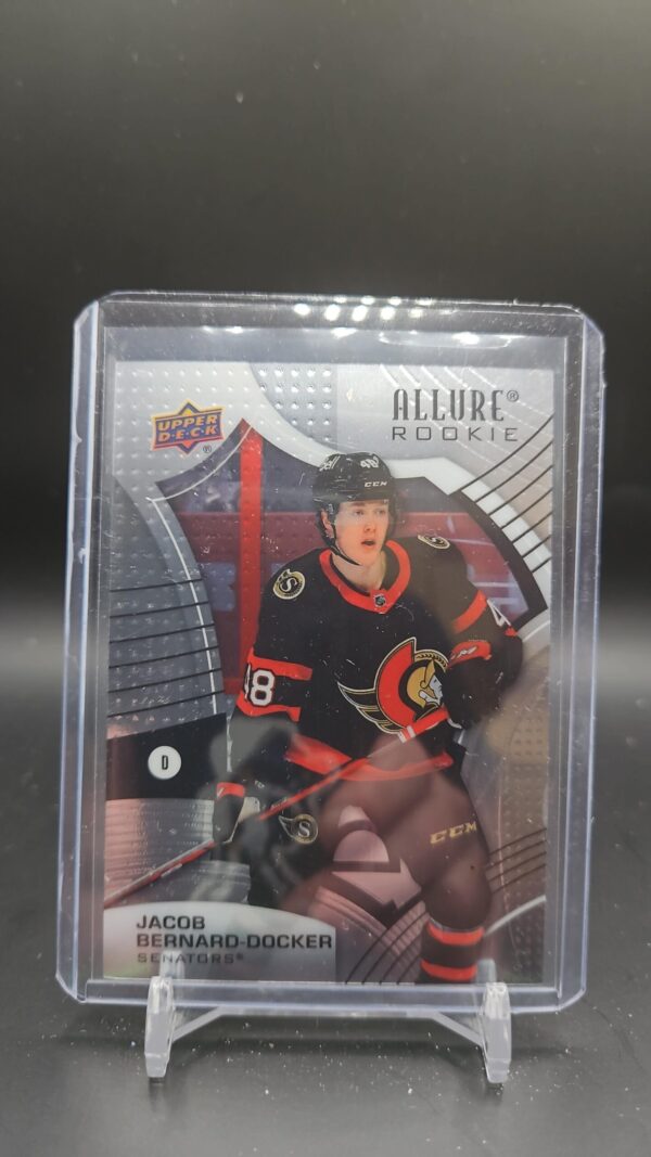 2021-22 Upper Deck Allure Rookie Jacob Bernard-Docker #128 Ottawa Senators