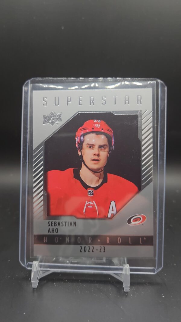 2022-23 Upper Deck UD Series 1 Superstar Honor Roll HR-37 Sebastian Aho