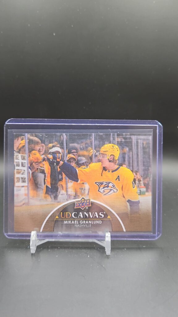 Mikael Granlund 2021-22 Upper Deck Extended Series UD Canvas #C316 Nashville Predators hockey card
