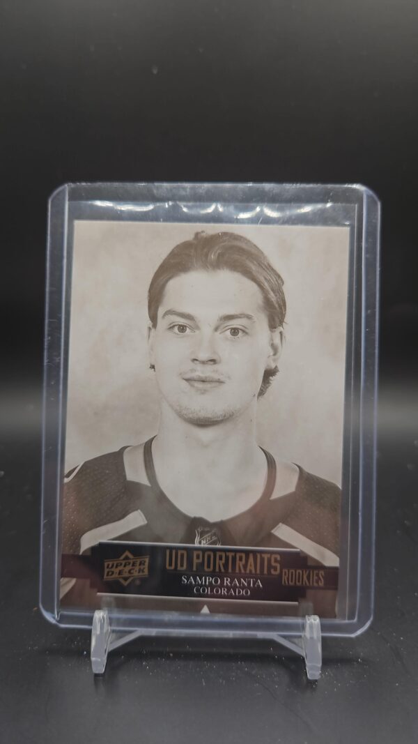 2021-22 Upper Deck UD Portraits Sampo Ranta Rookie Colorado#P-51