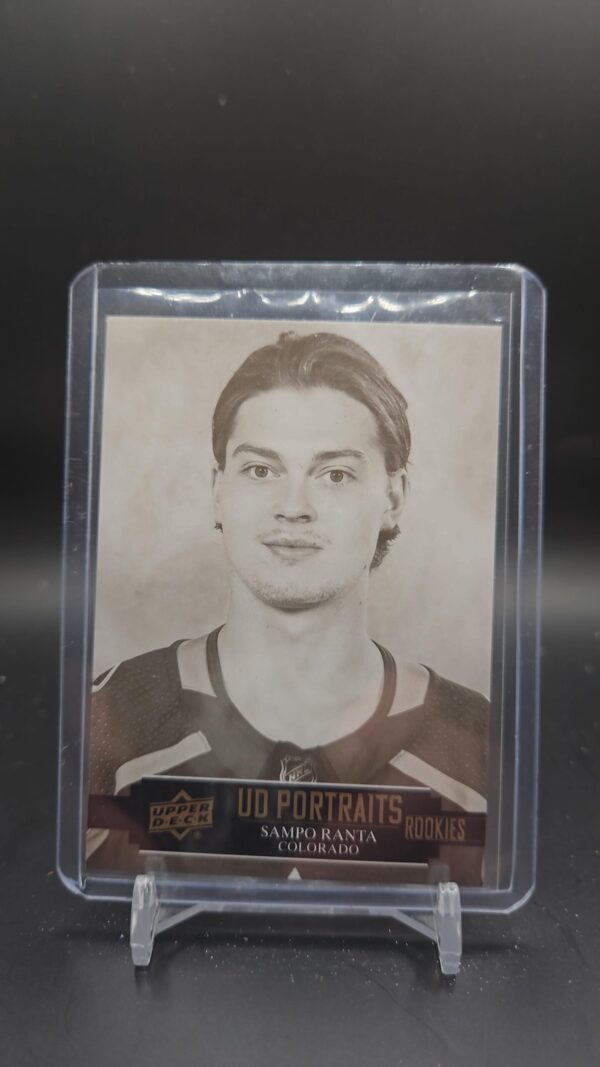2021-22 Upper Deck UD Portraits Sampo Ranta Rookie Colorado#P-51