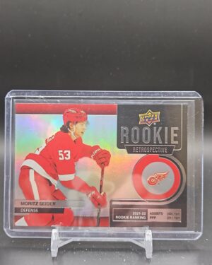 Moritz Seider Rookie Retrospective 2022-23 Upper Deck Series 1 #RR-17