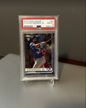 2019 Topps Chrome Rookie #201 Vladimir Guerrero Jr. PSA 10 Toronto Blue Jays