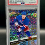 2020-21 Upper Deck#201 Alexis Lafreniere Young Guns RainbowPSA 10