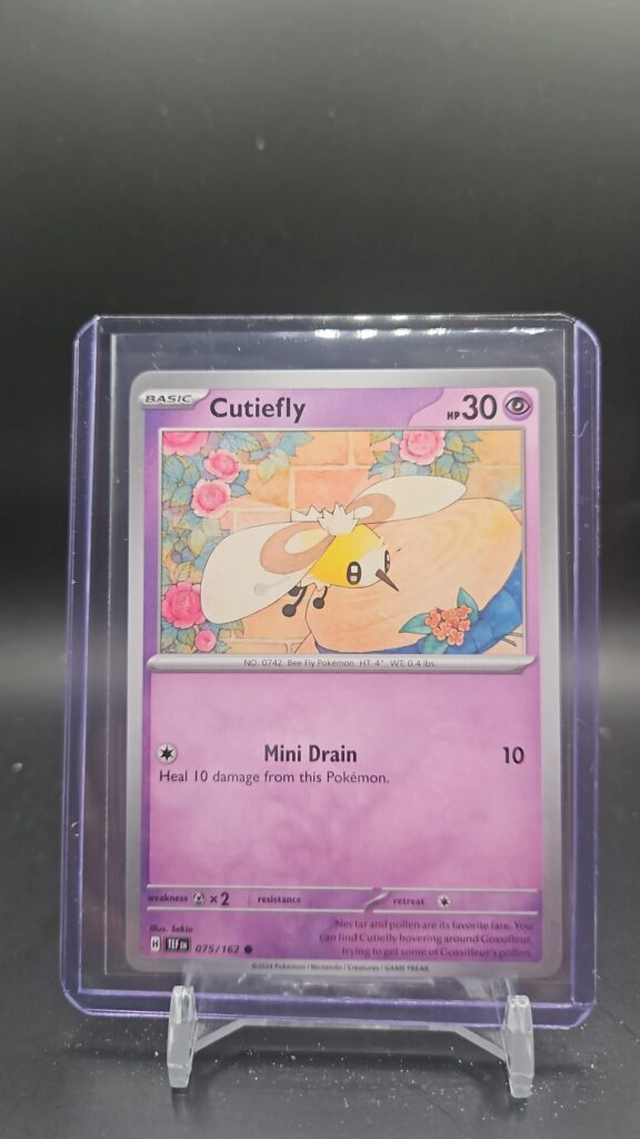 Cutiefly Temporal Forces common Pokémon TCG card