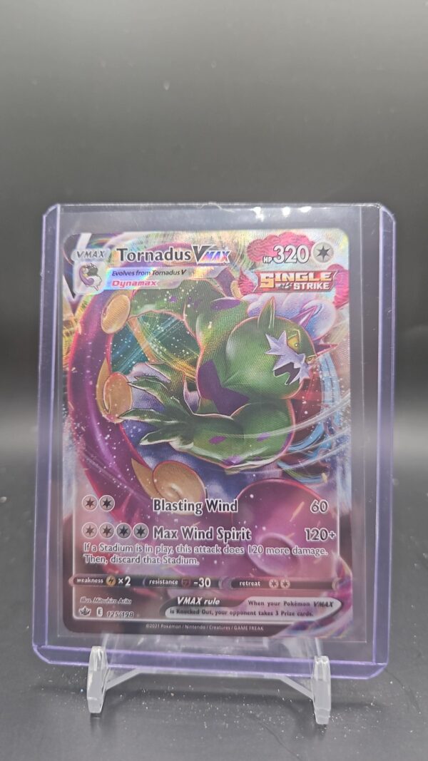 Tornadus VMAX 125/198 Chilling Reign Full Art Ultra Rare Pokemon Card