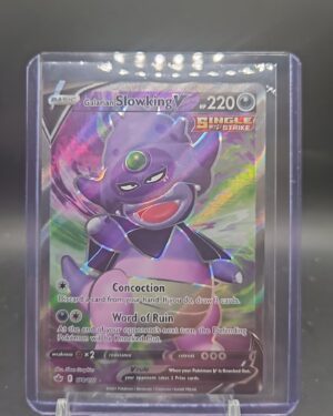 Galarian Slowking Chilling Reign full art Pokémon TCG card
