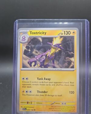 Toxtricity Scarlet & Violet Pokémon Card 072/198