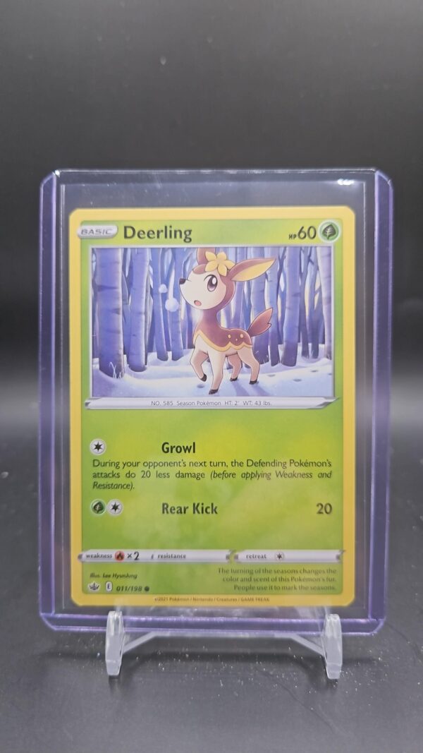 Deerling 011/198 Common Sword & Sheild Chilling Reign