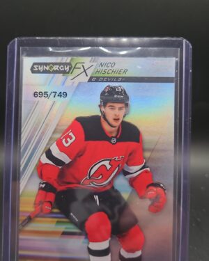 2020-21 Upper Deck Synergy Synergy FX /749 Nico Hischier #FX-34