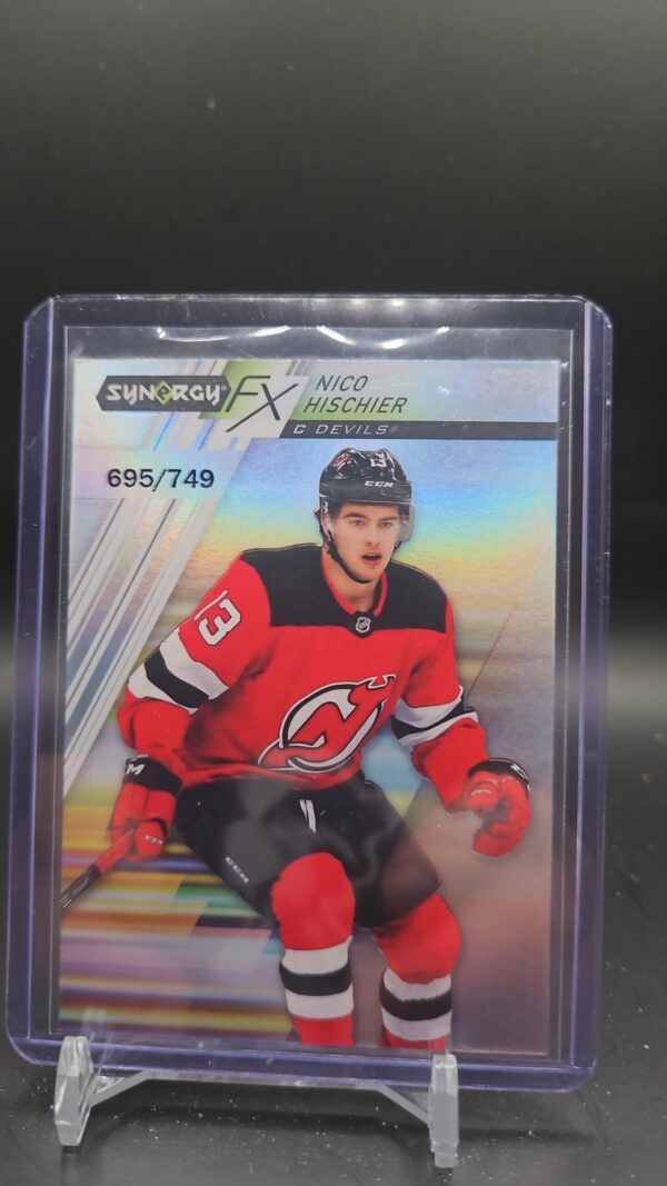 2020-21 Upper Deck Synergy Synergy FX /749 Nico Hischier #FX-34