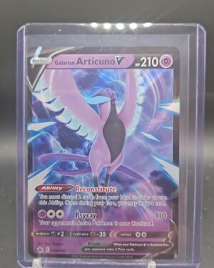 Galarian Articuno V Chilling Reign ultra rare Pokémon TCG card