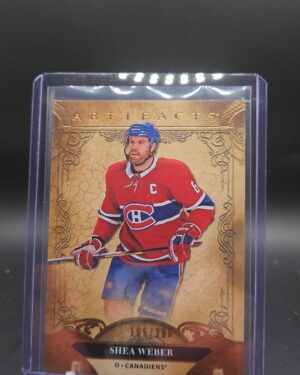 2020/21 UD ARTIFACTS COPPER PARALLEL #70 Shea Weber #/299