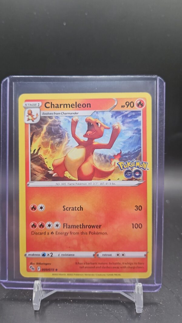 Charmeleon #9/78 SWSH Pokemon GO Uncommon 2022