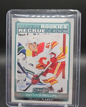 2021-22 O-Pee-Chee Marquee Rookie #633 Matthew Phillips Calgary Flames RC