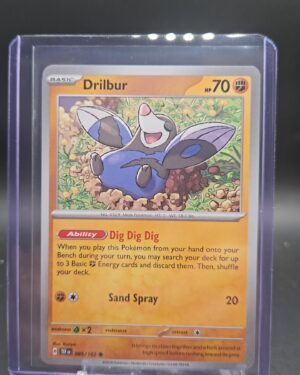 Drilbur Temporal Forces common Pokémon TCG card