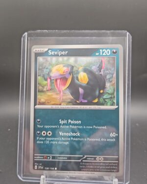 Seviper Scarlet & Violet Base Set Pokémon TCG card