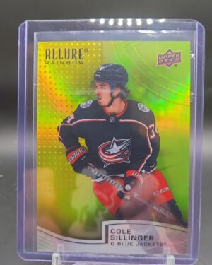 2021-22 Upper Deck Allure Yellow/Green Cole Sillinger #R-48
