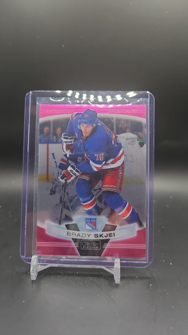 2019-20 OPC O-Pee-Chee Platinum Matte Pink Brady Skjei #54 - New York Rangers