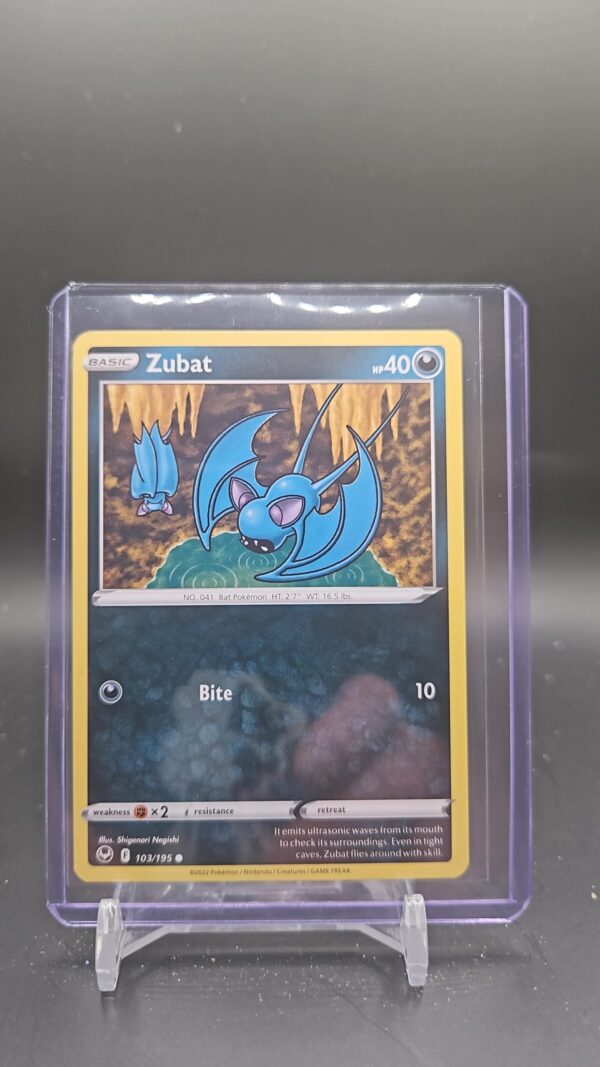 Zubat 103/195 Sword & Shield Silver Tempest Pokemon TCG Common