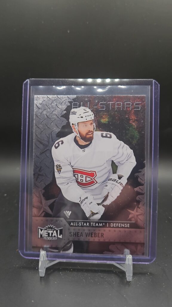 2020-21 Metal Universe Skybox Shea Weber #185 NHL card