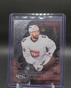 2020-21 Metal Universe Skybox Shea Weber #185 NHL card