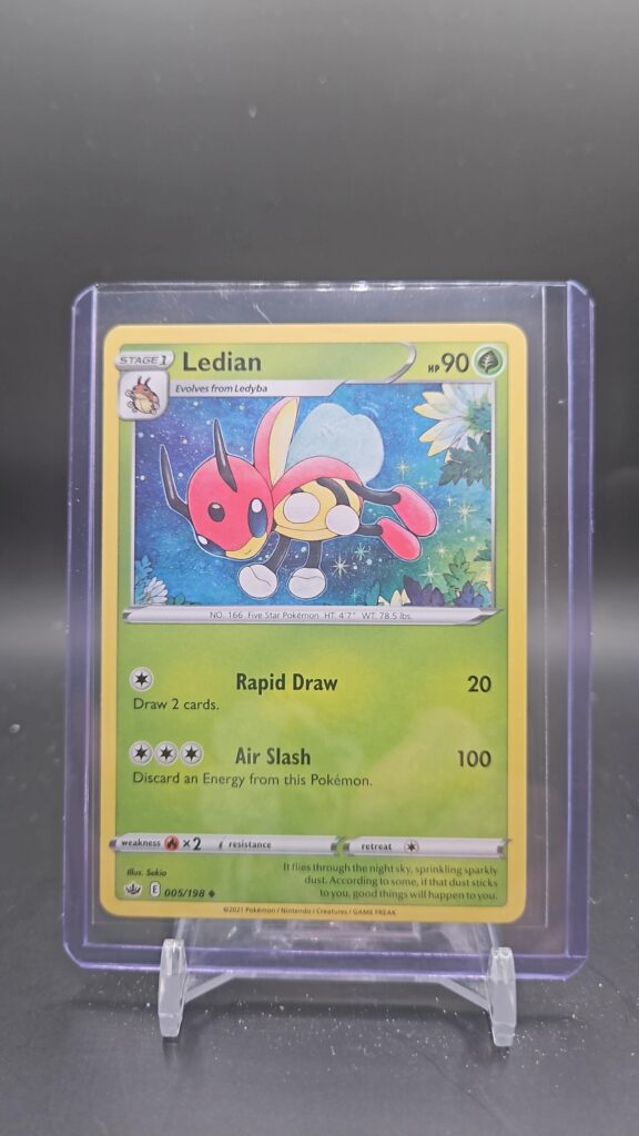 Ledian Chilling Reign Pokémon Card
