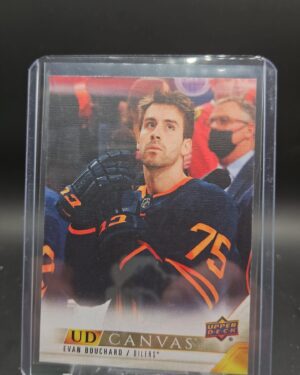2022-23 Upper Deck Series 1 UD Canvas #C33 Evan Bouchard Edmonton