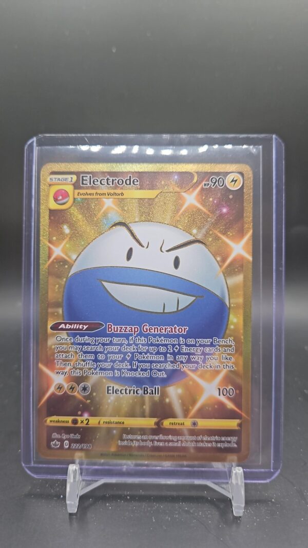 Electrode - 222/198 - Pokemon Chilling Reign Sword & Shield Secret Rare Card