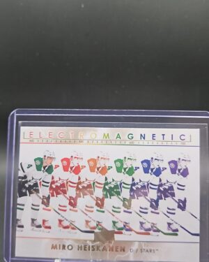 2021-22 UD Series 1 Electromagnetic Gold #EM-18 Miro Heiskanen