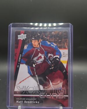2009-10 Upper Deck Young Guns Rookie #247 Matt Hendricks Colorado