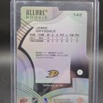 2021-22 Upper Deck Allure orange slice Jamie Drysdale Rookie #142 - Image 2