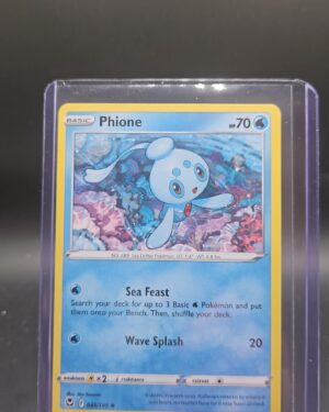 Phione Silver Tempest rare Pokémon TCG card