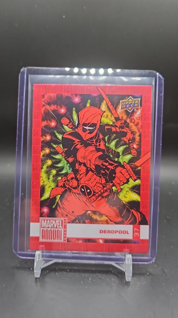 2020-21 Upper Deck Marvel Annual Fractal Deadpool #37