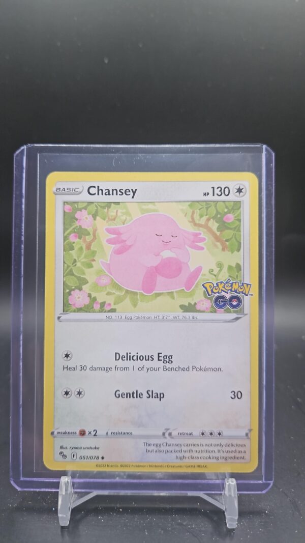 Chansey 051/078 Uncommon Pokémon Go Sword & Shield Pokémon