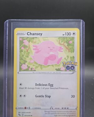 Chansey Pokémon Go uncommon Pokémon TCG card