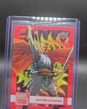 2020-21 Upper Deck Marvel Annual Fractal Doctor Strange #33