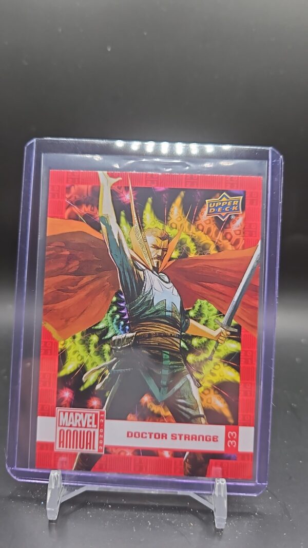 2020-21 Upper Deck Marvel Annual Fractal Doctor Strange #33